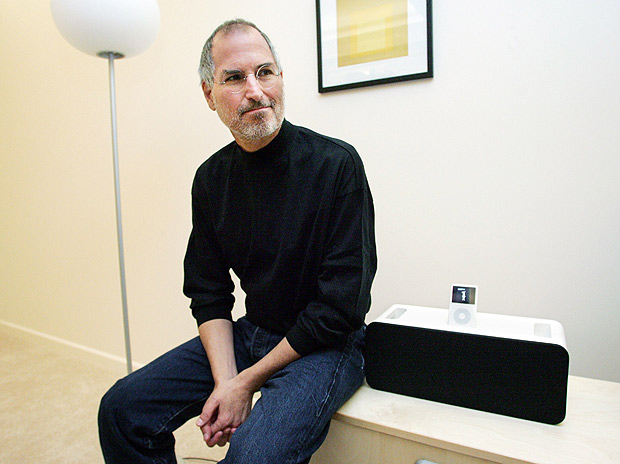 Steve Jobs, ento presidente-executivo da Apple, em foto de 2011