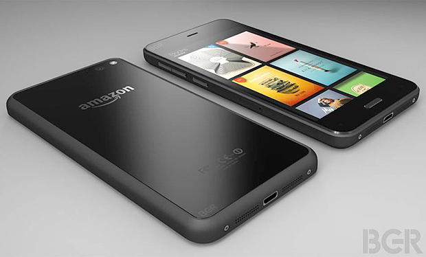 Imagem de como seria o smartphone da Amazon, segundo publicado pelo blog "BGR"