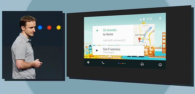 Patrick Brady mostra que Android Auto ter compatibilidade com o Google Maps 