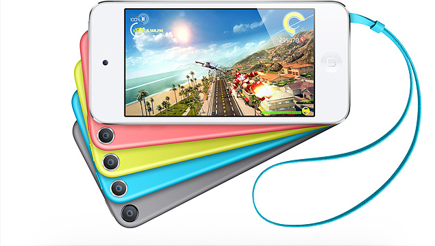 Nova verso do iPod Touch de 16Gbytes da Apple vem em seis cores diferentes