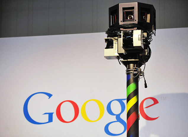 Câmera de um carro do projeto Street View, do Google