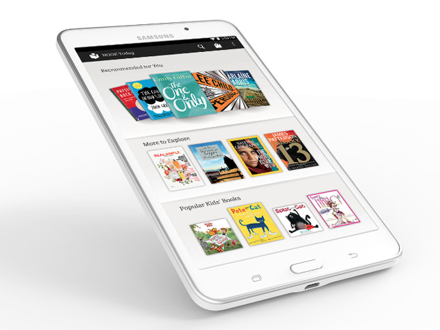 Tablet e e-reader combina hardware do Galaxy Note 4 com software do Nook