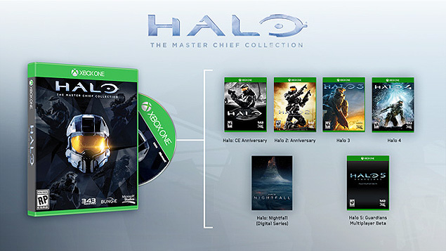 Coleção "Halo: The Master Chief Collection" reúne os quatro jogos da franquia num só 