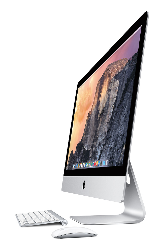 O novo iMac, que tem tela com resoluo ultra-alta