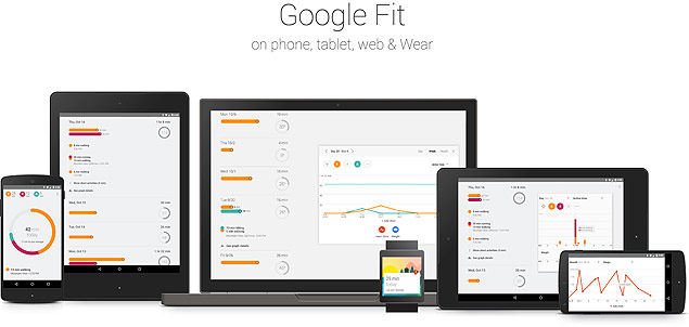 Aplicativo de condicionamento fsico Google Fit  compatvel com celulares, tablets, desktops e relgios inteligentes