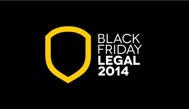 Selo Black Friday Legal d credibilidade s lojas durante evento de compras