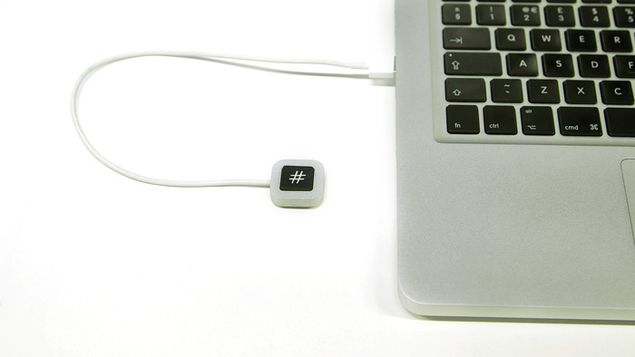 Acessrio USB adiciona tecla de hashtag ao teclado