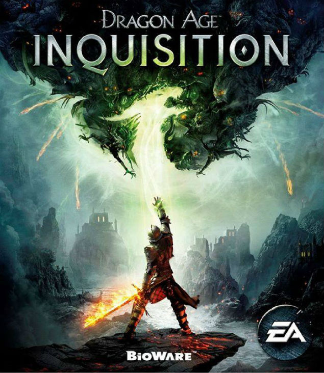 Capa do jogo "Dragon Age: Inquisition" 