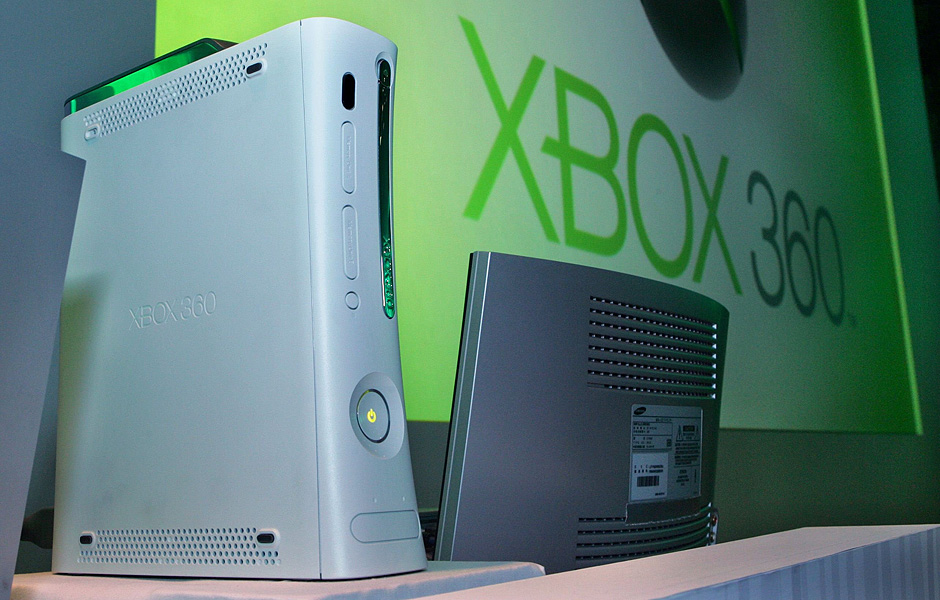 O Xbox 360, da Microsoft