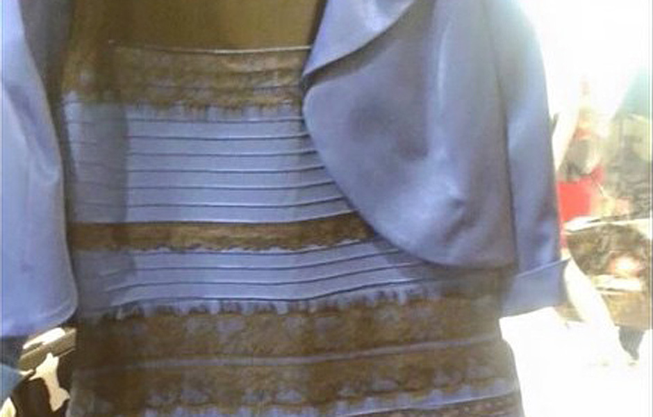 Memes que circulam na internet sobre o suposto vestido que muda de cor