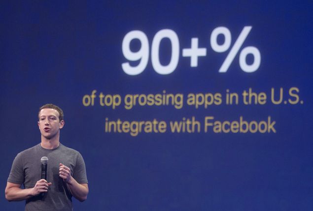 Mark Zuckerberg, presidente-executivo do Facebook, durante apresentao da empresa, em San Francisco