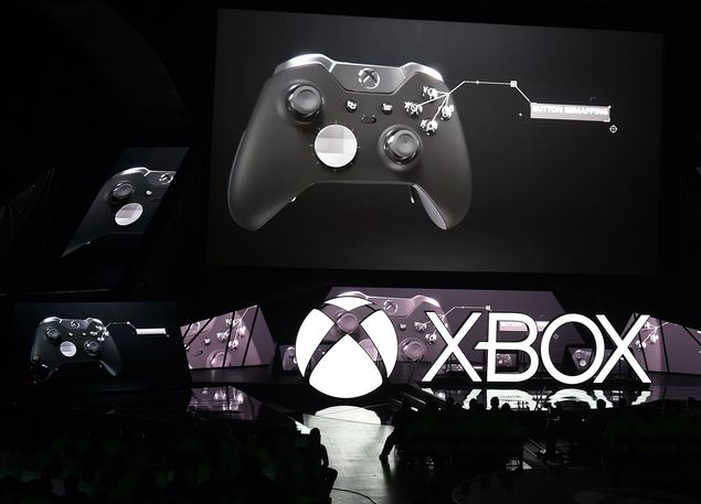 O novo controle do videogame Xbox, da Microsoft