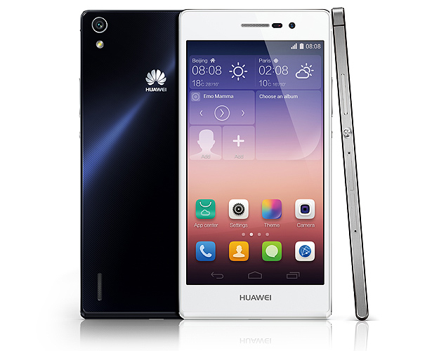 O smartphone Ascend P7, da Huawei