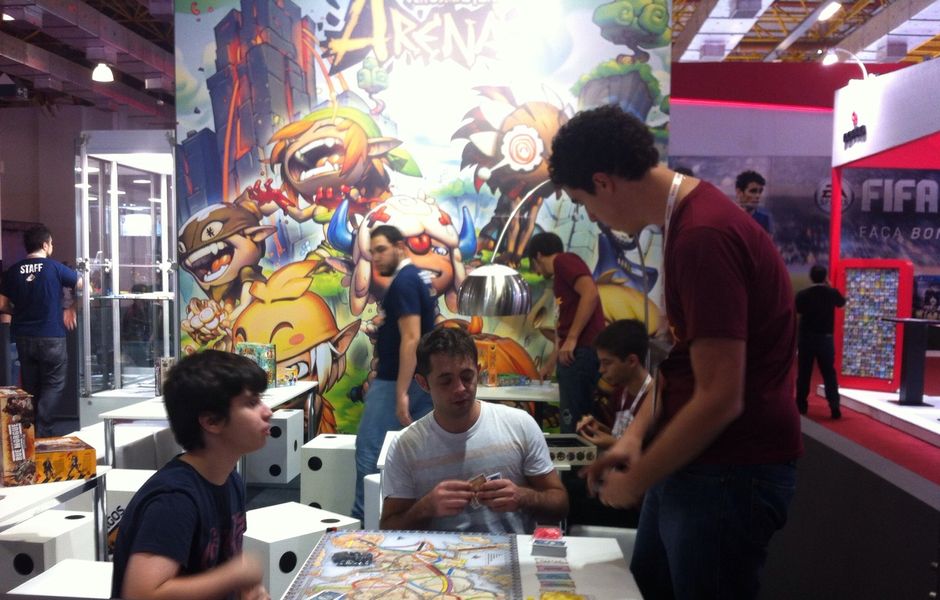 Game no  s na tela: jogos de tabuleiro fazem bastante sucesso na Brasil Game Show 