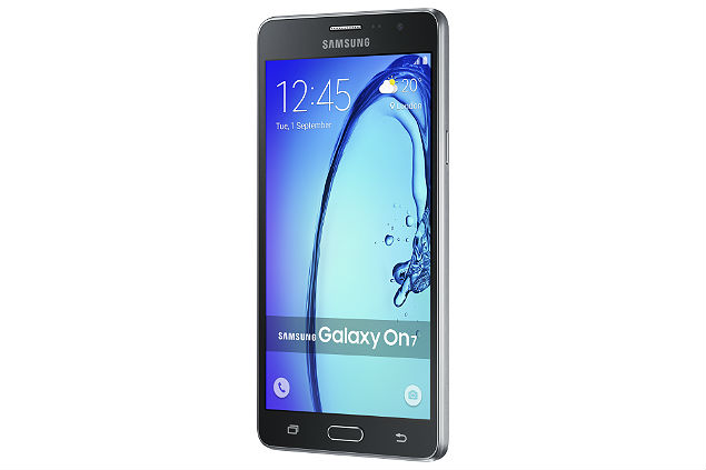 O novo Galaxy On7 por ora s ser vendido on-line