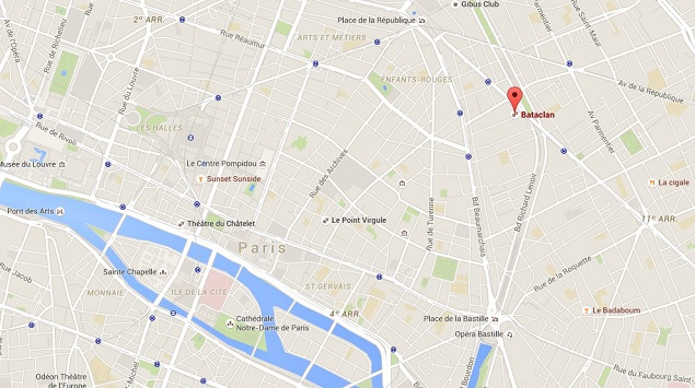 Google no quer que busca pela expresso 'Estado Islmico' resulte na boate Bataclan, em Paris