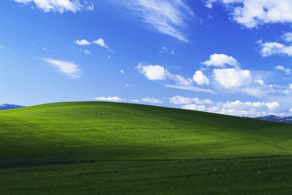 Clssico papel de parede do Windows XP