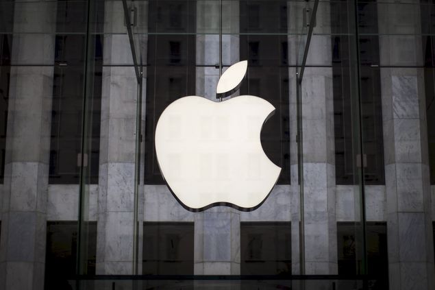 Logo da Apple em Manhattan, Nova York, em foto de julho de 2015