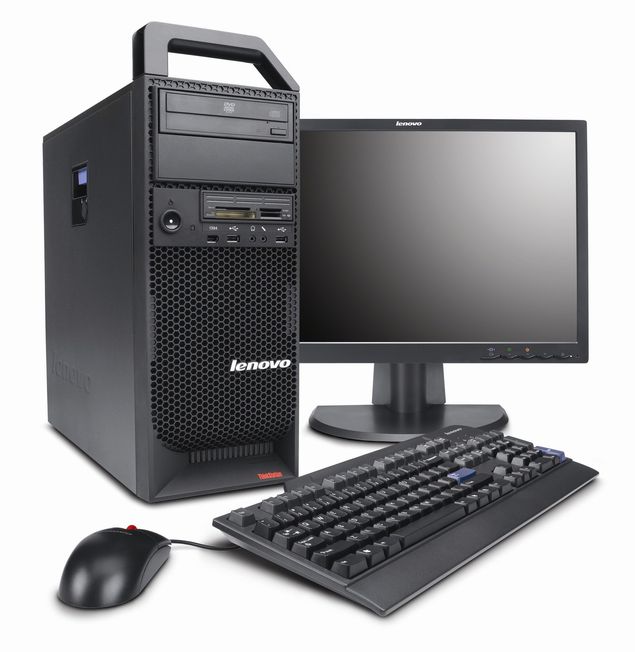  ORG XMIT: 274201_1.tif S10 Think Station PC, lan�ado nos EUA, � o primeiro desktop apresentado pela Lenovo depois de a empresa ter compra do a �rea de computadores da IBM, em 2005; tem op��es com chips Intel Core 2 Duo ou Core 2 Extreme. An undated handout photo of Lenovo's new S10 ThinkStation PC, released to Reuters on November 6, 2007. Lenovo Group Ltd, the world's third-biggest personal computer maker, unveiled on Tuesday its first new Think-branded products since buying the PC unit of International Business Machines Corp in 2005. REUTERS/Lenovo/Handout (UNITED STATES). EDITORIAL USE ONLY. NOT FOR SALE FOR MARKETING OR ADVERTISING CAMPAIGNS. NO ARCHIVES. NO SALES.