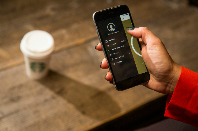 O novo aplicativo da Starbucks permite pagamentos mais geis e gerenciamento de programa de fidelidade 