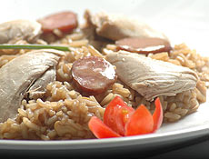 Arroz de codornizes