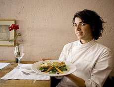 Daniela Frana Pinto, chef do Lola Bistrot, onde rabada  o prato menos pedido