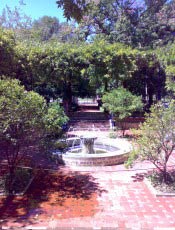 Jardim Andaluz no parque "3 de Febrero", em Buenos Aires