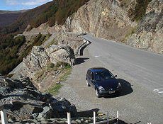 Serra do Paso Garibaldi, passagem para entrar e sair de Ushuaia, na Terra do Fogo