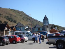 Centro Invernal Cerro Cadetral recebe turistas na localidade de Bariloche, Argentina