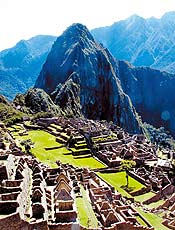 Machu Picchu, no Peru, recebe diariamente at 2.500 turistas