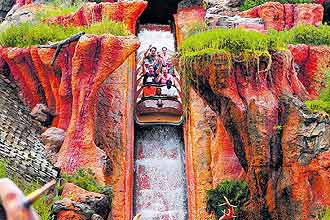 Splash Mountain  uma das atraes do Magic Kingdom, parque inaugurado em 1971 na cidade de Orlando, no Estado da Flrida