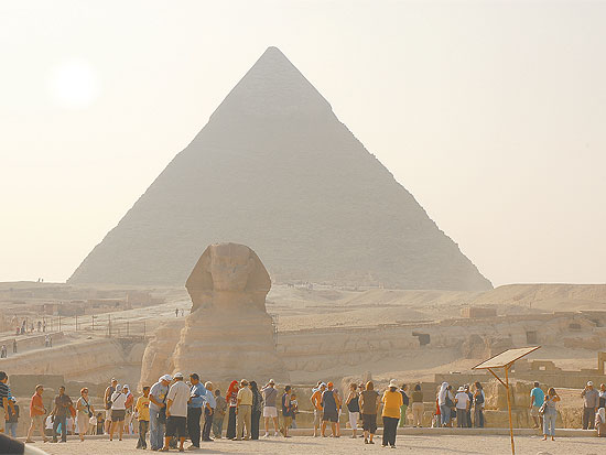 A esfinge de Giz  uma das maiores esttuas lavradas em uma nica pedra do mundo; veja galeria de imagens