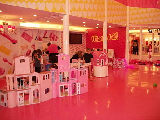 Loja da Barbie em Palermo, em Buenos Aires