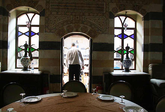 Restaurantes Opaline, em Damasco
