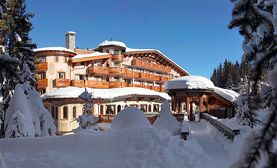 Hotel Les Airelles, no resort de esqui da Frana de Courchevel