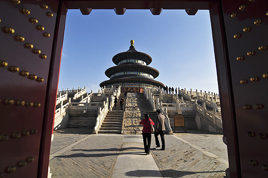 Templo Celestial (Tiantan) em Pequim, China
