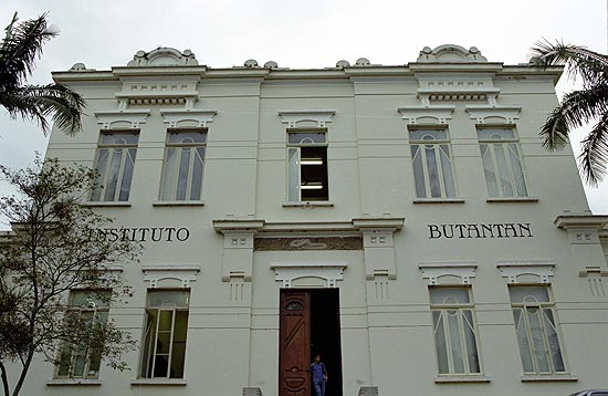 Fachada do Instituto Butantan, que ter museu com informaes para deficientes visuais