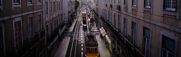 LISBOA.PORTUGAL- 2010. Rua Sao Paulo na Cidade de Lisboa em Portugal -Foto : Zanone Fraissat/Arquivo pessoal ***exclusivo para turismo***