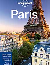 Capa do guia de Paris da Lonely Planet