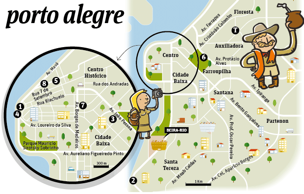 Porto Alegre - Cidades da Copa - Turismo - roteiro traz os melhores programas nas 12 cidades-sedes do mundial; dicas do que fazer