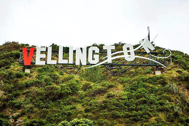 Wellington, capital da Nova Zelndia, que virou Vellington por um dia