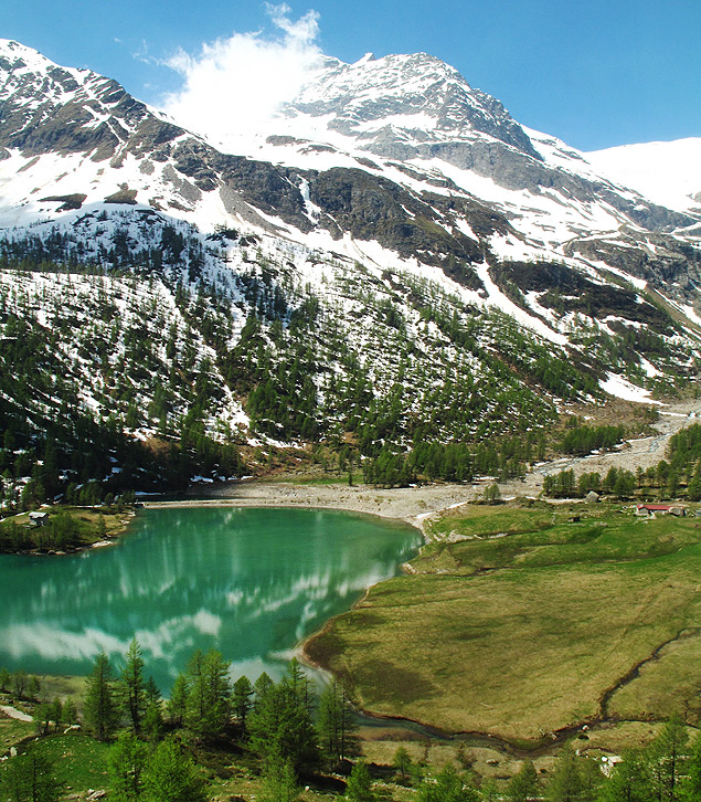 Vista dos Alpes suios 