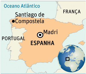 Onde fica Santiago de Compostela 
