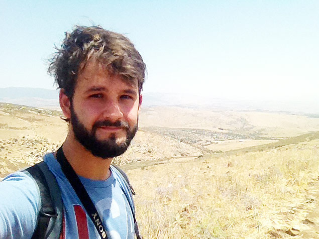 Selfie do jornalista Diogo Bercito, para materia de Turismo. ( Foto: Diogo Bercito/Folhapress)