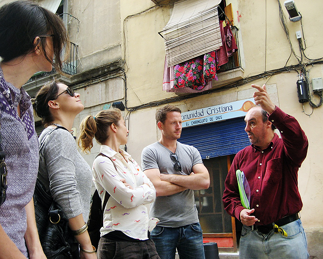 Barcelona emprega sem-teto como guias tursticos na cidade