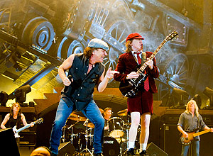 Banda AC/DC em show na Noruega