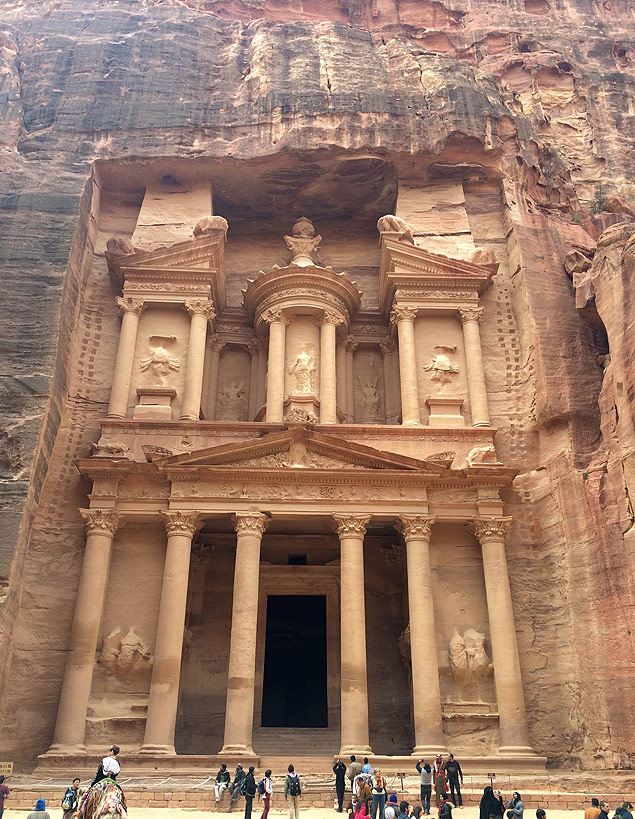 Tumba de Al-Khazneh, em Petra