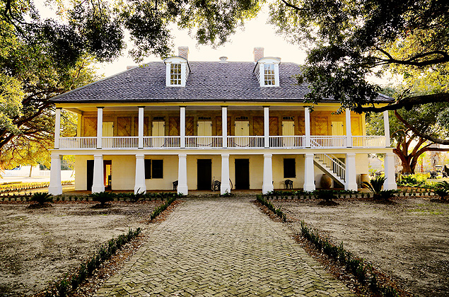 Antiga casa-grande da fazenda do museu, com 14 quartos; plantao chegou a ter mais de 350 escravos