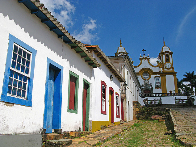 Desde 1998, o festival de gastronomia de Tiradentes  realizado na cidade histrica em Minas Gerais