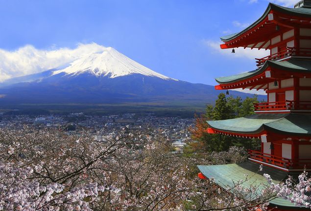 Hospedagem em estilo medieval próxima ao monte Fuji